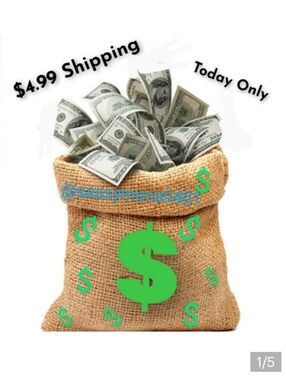 $4.99 Shipping On Your Purchase up to 5 pounds